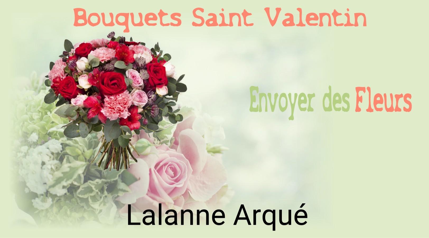 Roses de Saint-Valentin livrées à Lalanne-Arqué